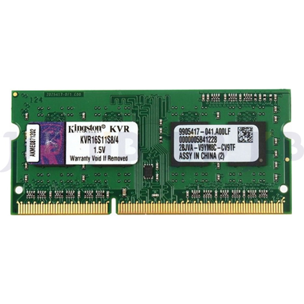 KINGSTON RAM NOTEBOOK (แรมโน้ตบุ๊ค) VALUE RAM DDR3/1600 4GB(4GBx1