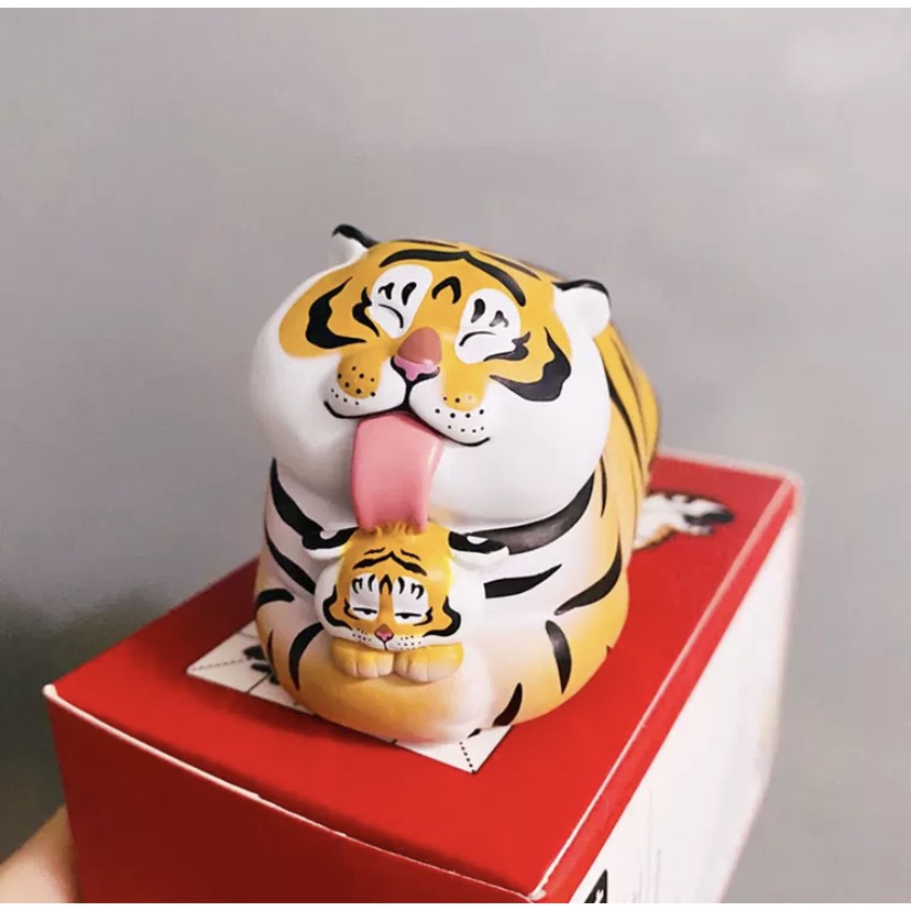 [Secret] 52TOYS Panghu Fat Tiger by Bu2ma 🦁 เสืออ้วน น่ารักมาก ซีเครท Arttoy Blindbox Designer Toy ต