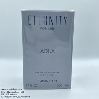 น้ำหอมแท้100% CK Eternity Aqua for Men EDT 100 ml.