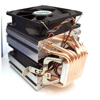 AVC cpu cooler 6 ฮีทไปท์ cpu cooler ใส่ได้ INTEL AND AMD