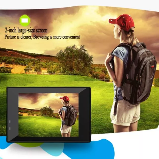H9R กล้องติดหมวก/กล้องดำน้ำ Action Camera 4K WiFi thumbnail 7