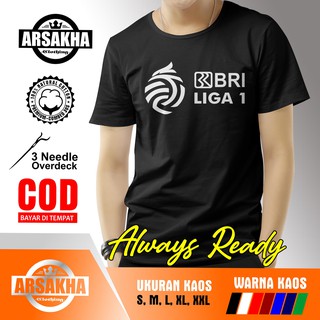 เสื้อยืดกีฬา พิมพ์ลาย Bri LIGA 1 Distro V2 Arsakha สําหรับผู้ชาย