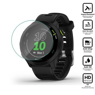 ฟิล์มกันรอยหน้าจอ 4 ชิ้น / ล็อตสําหรับ Garmin Forerunner 158 55 Smartwatch 9H Lte 2.5D