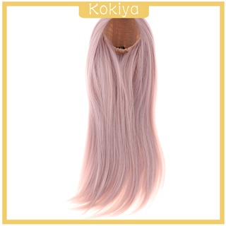 [Kokiya] วิกผมยาวตรง 22-24ซม. 1/3 Bjd สําหรับ Sd Uncle Doll Wigs Diy