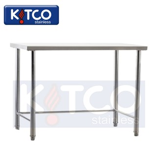 โต๊ะเตรียม ไม่มีการ์ดหลัง - Kitco Stainless