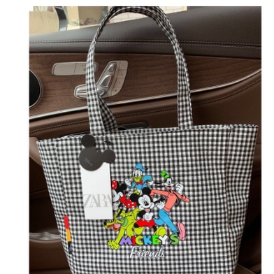 กระเป๋า ZARA Disney น่ารัก ผ้า COTTON 100%