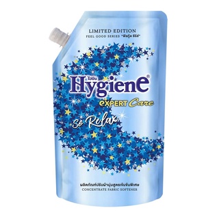 รีฟิลน้ำยาปรับผ้านุ่ม HYGIENE 540ml SO RELAX น้ำยาปรับผ้านุ่ม REFILL LIQUID FABRIC SOFTENER HYGIENE 540ml SO RELAX อุปกร