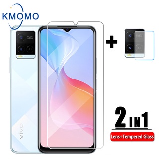 ฟิล์มใส ฟิล์มกระจก VIVO V23 5G Y77 V23e Y73 Y21t Y33s V21e V21 Y21 Y33t Y21s Y15s Y15a Y20 Y20i Y20s G Y01 Y11 V19 Neo V17 V20 SE Pro Y12a Y31 Y51 Y17 Y15 Y12 Y12s Y30 Y50 ฟิล์มเลนส์กล้องสำหรับ ฟิล์มกระจกนิรภัย แบบใส กันรอยหน้าจอ