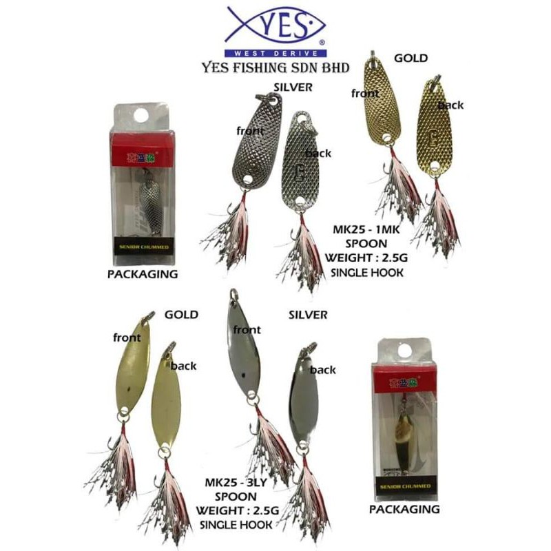 YES Spoon Single Hook MK25