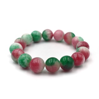 HOKLOKSEW ฮกลกซิ่ว หยกสามสี ขนาด 10 มม. สร้อยข้อมือหินแท้ by siamonlineshop