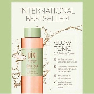 Pixi Glow Tonic Exfoliating Toner 100ml.