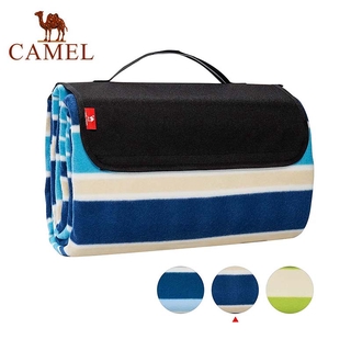 Camel ผ้าห่มปิกนิกกลางแจ้ง เสื่อชายหาด พับได้ สําหรับตั้งแคมป์ เดินป่า (8080)