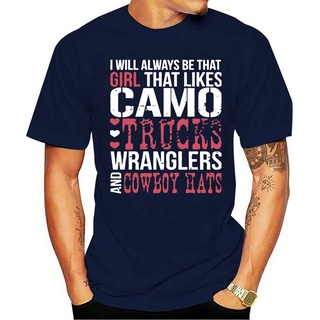 ใหม่ เสื้อยืดลําลอง แขนสั้น พิมพ์ลายรถบรรทุก Camo Wranglers Country Sassy Dixie น่ารัก สําหรับผู้ชาย Egepbj36Fagkhp30