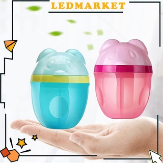 Ledmarket เครื่องจ่ายนมผง สามตาข่าย ความจุขนาดใหญ่ แบบพกพา ขนมขบเคี้ยว อาหารเด็ก สําหรับออกนอกบ้าน