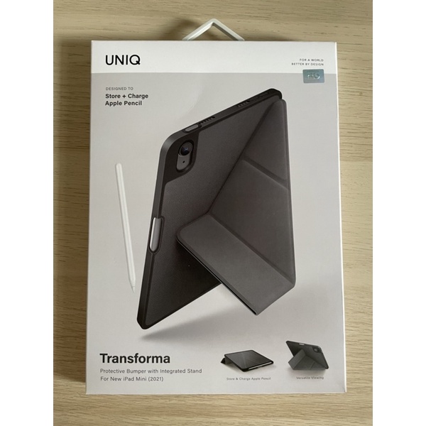 &lt;มือ2&gt; Uniq Transforma สีดำ เคสสำหรับ iPad mini 6