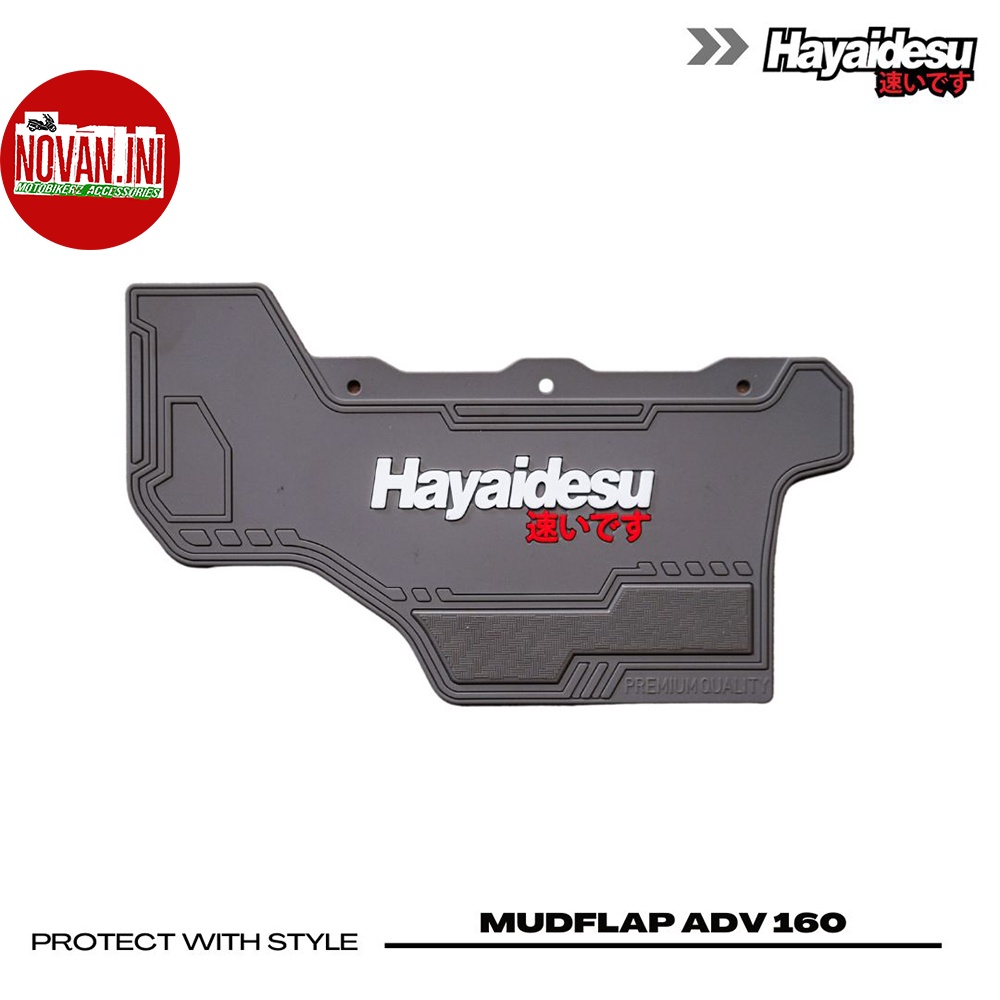 HONDA ADV 160/STYLO 160 Mud flap บังโคลนมอเตอร์ไซค์-HAYAIDESU