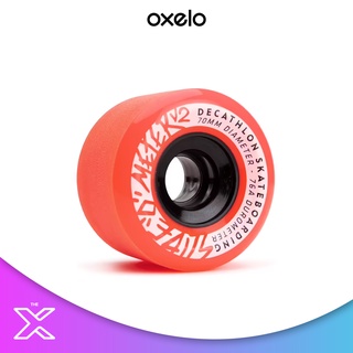 OXELO ล้อลองบอร์ดรุ่น Slide 76A ขนาด 70 มม. แพ็ค 4 ล้อ 8562100