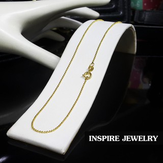 INSPIRE JEWELRYสร้อยคอ งานจิวเวลลี่ ความยาว 18นิ้ว