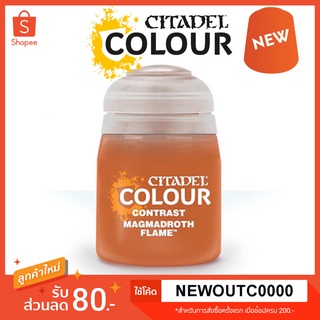 [Contrast] Magmadroth Flame - Citadel Colour สีอะคริลิคสูตรน้ำ ไร้กลิ่น ไร้สารพิษ