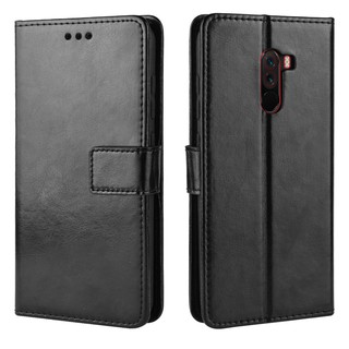 เคส Xiaomi Pocophone Poco F4 GT F3 F2 Pro X4 X3 GT NFC M4 M3 Pro 5G Case เคสฝาพับ Flip Cover Card Wallet เคสเคสโทรศัพท์หนังฝาพับพร้อมช่องใส่บัตรสําหรับ Xiaomi Mi Max 3 max3 X4Pro f4gt x3gt x3pro x3nfc m4pro m3pro