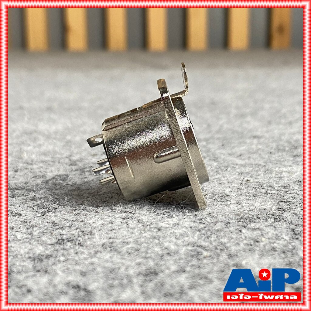 1ตัว CANNON ติดแท่น LIDGE YM047 XLRติดแท่น YM-047 XLR ตัวเมีย แจ็คCANNON YM 047 ติดแท่นตัวเมีย เอไอ-ไพศาล