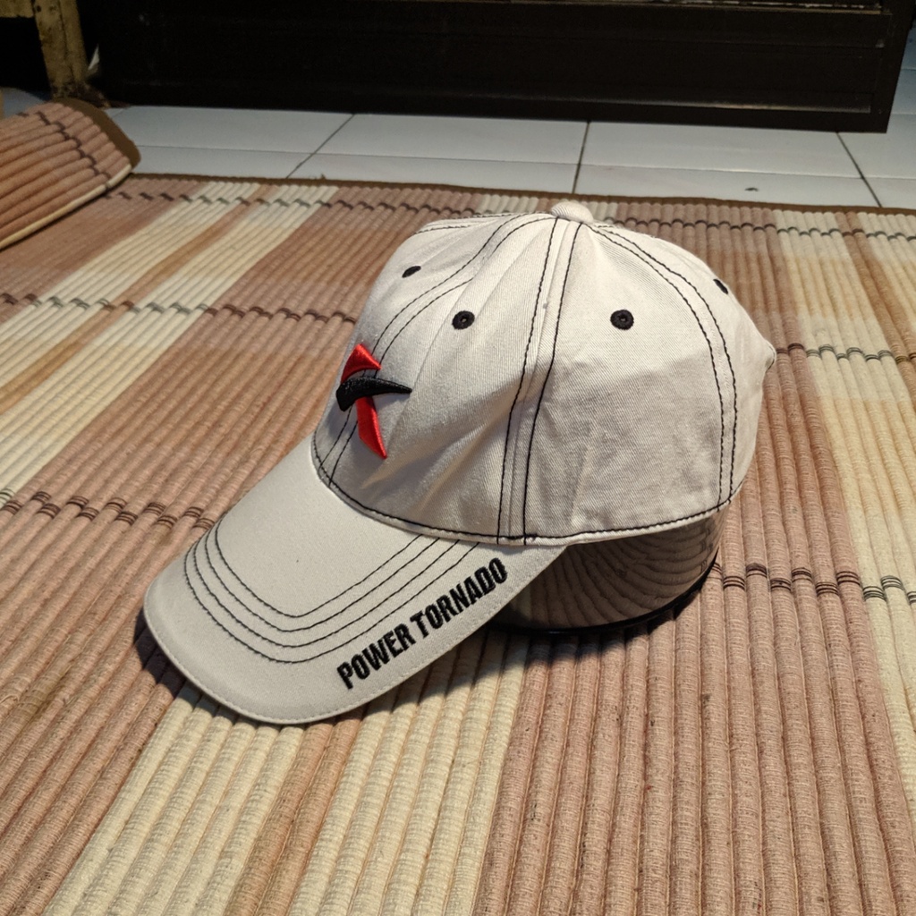 หมวกกอล์ฟ Kasco POWER TORNADO สีขาว ของแท้