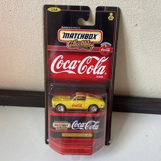 รถโค้ก Matchbox coca cola 1:64 ล้อยาง