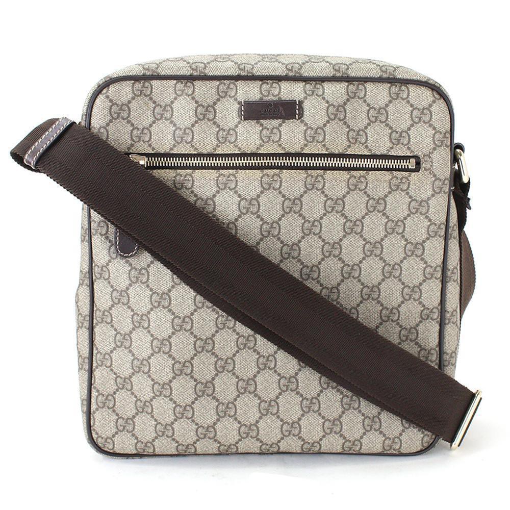 gucci supreme canvas messenger bag