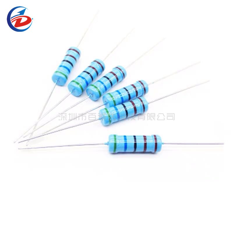 10pcs 3W ความต้านทานฟิล์มโลหะ 1% แหวนห้าสีตัวต้านทานความแม่นยํา 1/2/3/4.7/5.1/10/20/47/51/1K/10K/100K/1M/4.7K/5.1K โอห์ม