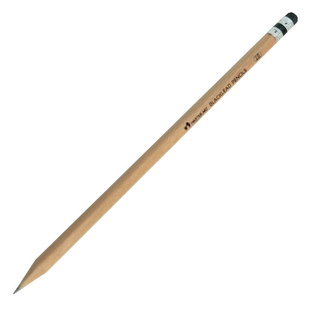 ดินสอดำ 50แท่ง  HB/2B ตรา Masterart Pencil