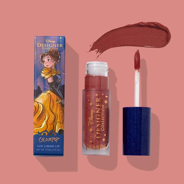 แท้💯% [เช็คใบเสร็จได้] Colourpop Disney Beast Lux Liquid Lip (Belle)