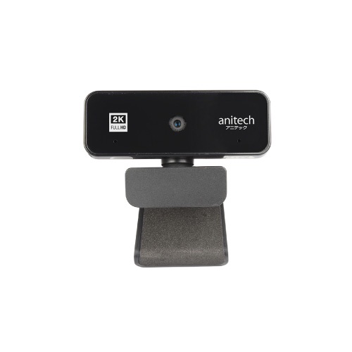 Anitech CA100 Webcam Camera 2K Full HD กล้องเว็บแคม - (Black)