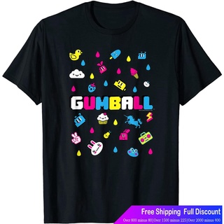 เสื้อยืดผู้ชายและผู้หญิง The Amazing World Of Gumball Fun Drops T-Shirt The Amazing World of Gumball Sports T-shirt