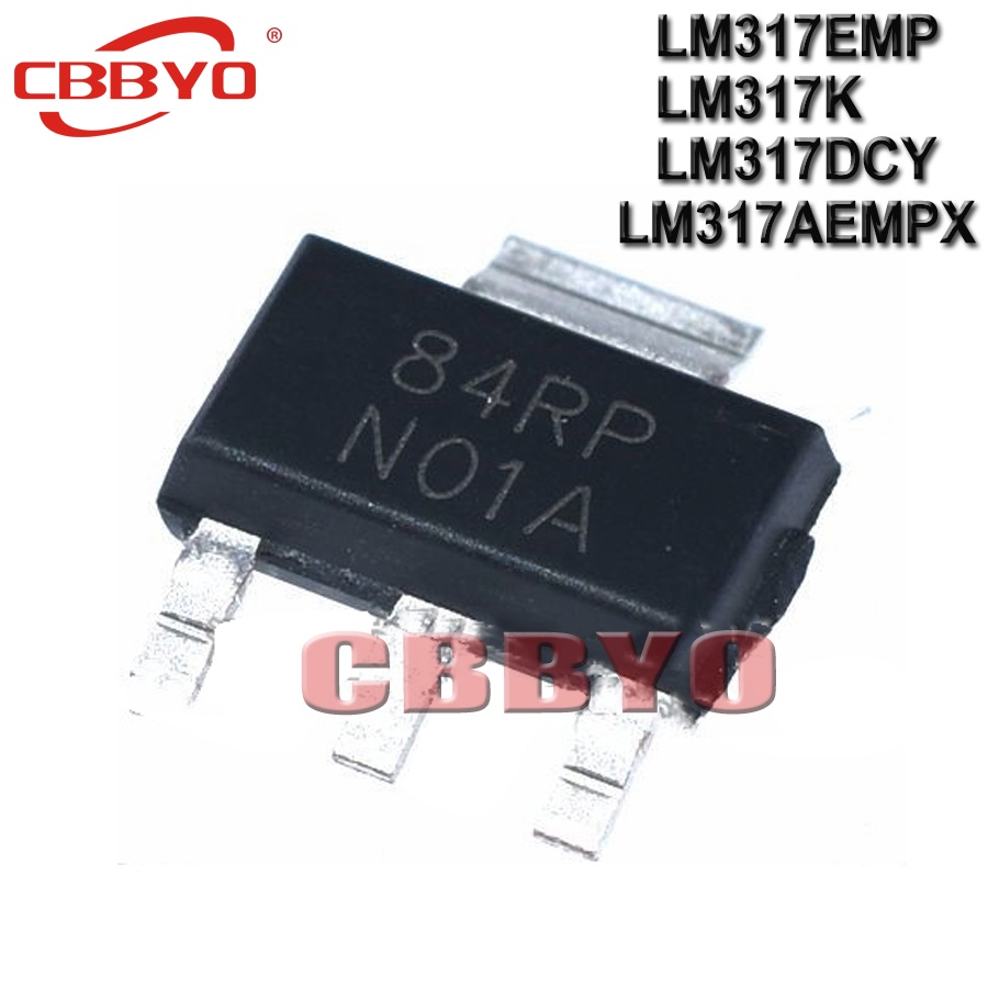 10 ชิ้น LM317EMP SOT-223 N01A LM317 SOT LM317EM LM317K LM317DCY LM317AEMPX N07A ยี่ห้อใหม่