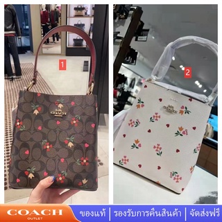 Coach C7975 C7976 กระเป๋าทรงถังแบบใหม่ สะพายข้าง
