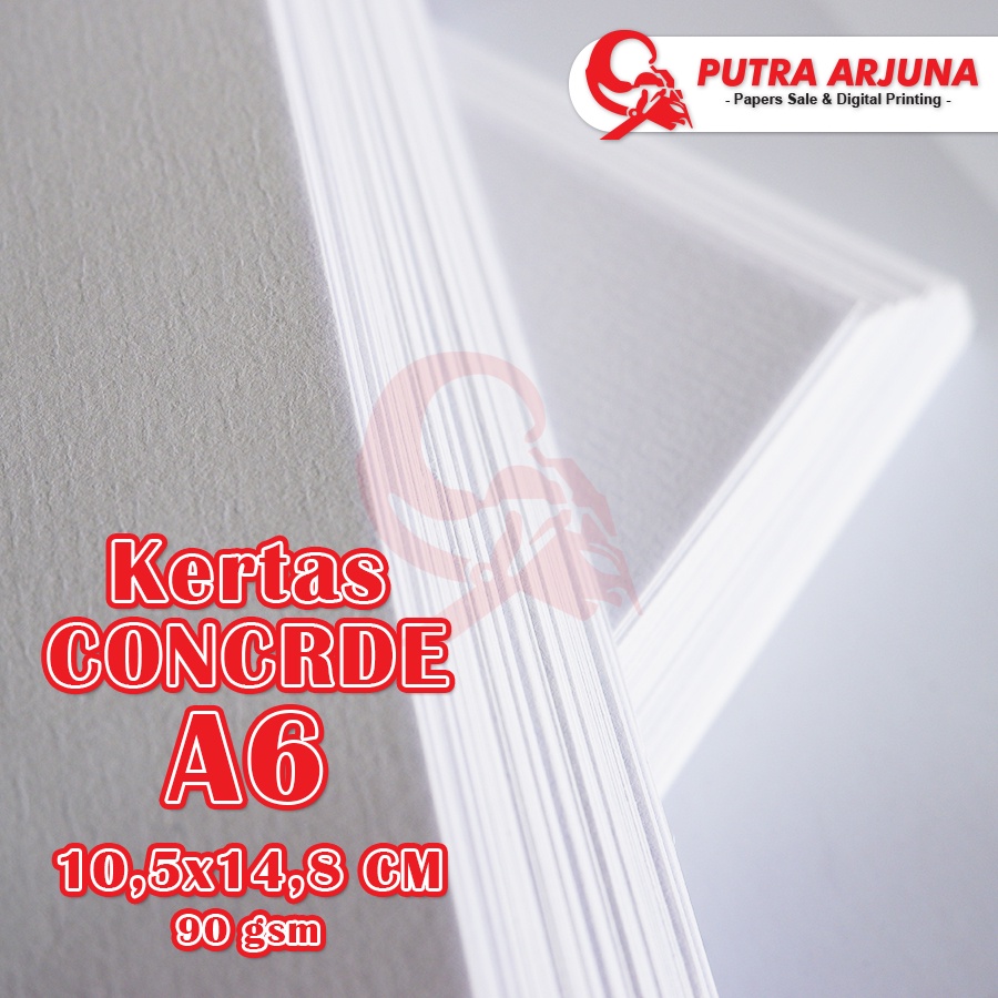 A6 CONCORDE PAPER 10.5x14.8 ซม. - 90 แกรม – 500 แผ่น