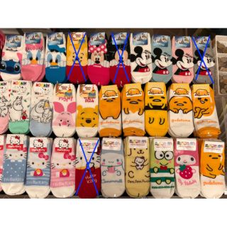[พร้อมส่ง] ถุงเท้าเกาหลีแท้ 100% เนื้อผ้านุ่ม ลายน่ารัก