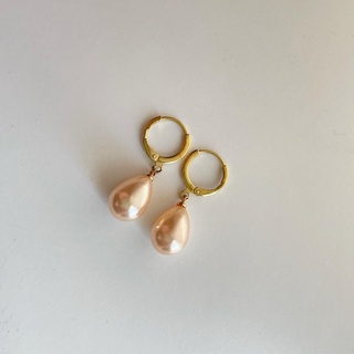 roes gold peal earring