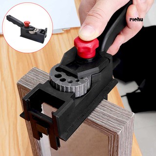 ฮาร์ดแวร์❤1/38Pcs Wood Dowel Pocket Hole Jig Drill Guide Locator Puncher Woodworking Tools