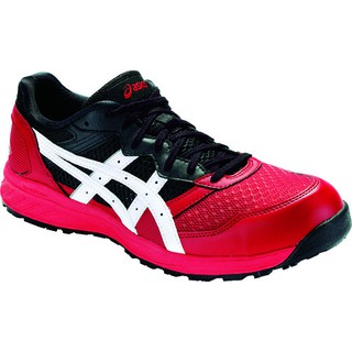 ASICS รองเท้าเซฟตี้ทรงสปอร์ต WINJOB CP210 PROTECTIVE SNEAKERS (Classic Red x White)