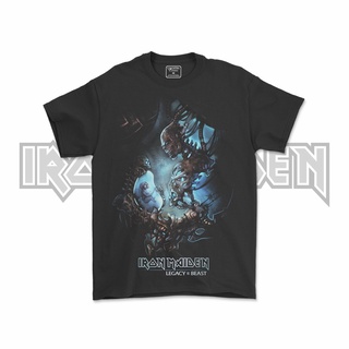 คอลูกเรือเสื้อยืดคอกลมเสื้อเชิ้ต Iron Maiden Band | เสื้อเชิ้ต Iron Maiden Band | เสื้อเชิ้ตโลหะ สไตล์ร็อค | Unisex | V1