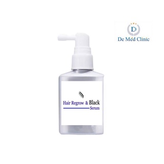 Hair Regrow &amp; Black Concentrate Serum เซรั่มเข้มข้นดูแลปัญหาผมร่วง ผมบาง ผมหงอก สูตรพิเศษช่วยกระตุ้นการงอกของเส้นผม ยับย