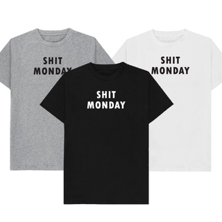 เสื้อยืดลาย SHIT MONDAY เก็บเงินปลายทาง ตรงปก 100%