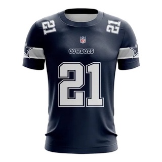 เสื้อยืด พิมพ์ลาย Dallas Cowboys NFL American Football สําหรับผู้ชาย