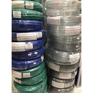 สายยาง PVC  5/8”  สีไส , สีเขียว