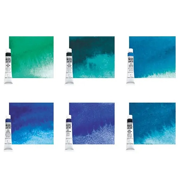 ShinHan Professional Water Color 7.5ml 30 Tube SET / เซ็ตสีน้ำเกรดศิลปิน ขนาด 7.5ml 30 สี แบรนด์ ShinHan จากประเทศเกาหลี ราคา ถูกที่สุด ดีลบีเคเค แกลเลอรีภาพที่ 5