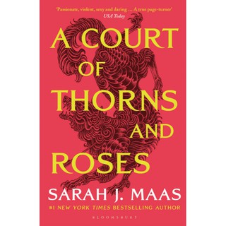 หนังสือภาษาอังกฤษ A Court of Thorns and Roses by Sarah J. Maas พร้อมส่ง