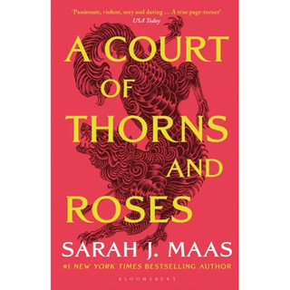 หนังสือภาษาอังกฤษ A Court of Thorns and Roses by Sarah J. Maas พร้อมส่ง