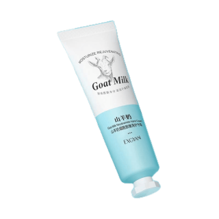 ครีมทามือ สูตรนมแพะ EXGYAN HAND CREAM 30g. หลอดฟ้า ให้ความชุ่มชื้นป้องกันผิวแห้ง ผิวนุ่ม ชุมชื่น บำรุงผิวมือ กลิ่นหอม