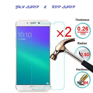 ฟิล์มกันรอย กระจกนิรภัย 2.5D for Oppo A57 สีใส (5.2") Premium Tempered Glass 9H 2.5D Clear